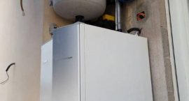 Pompa di calore NIBE Splòia Pack1 per impianto aerotermico in appartamento.