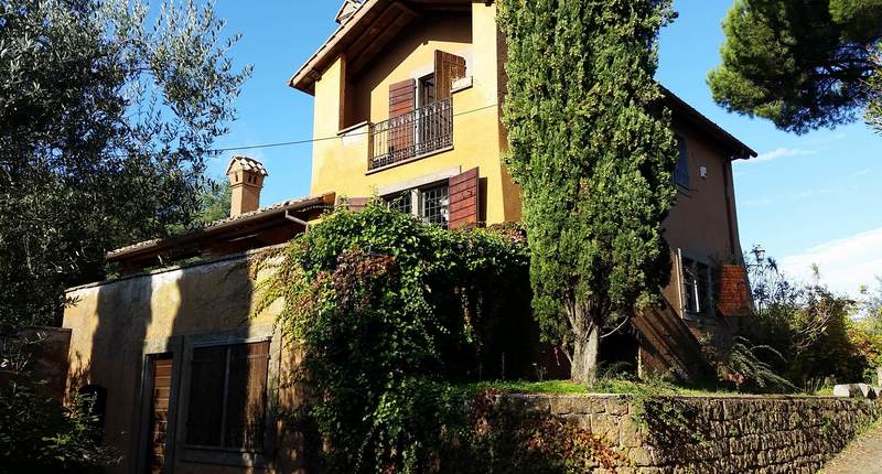 Impianto geotermico per casale a Monte Porzio Catone.