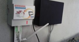 Teleassistenza con monitoraggio remoto della pompa di calore NIBE F1145.