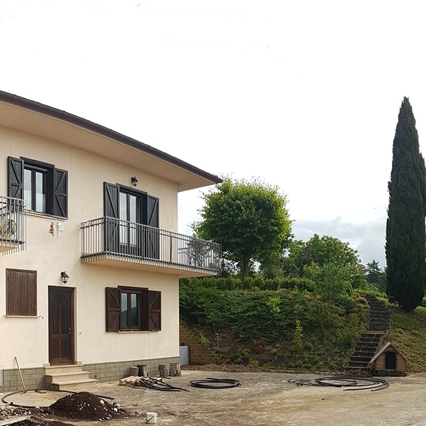 Impianto geotermico per sostituzione caldaia a gas.